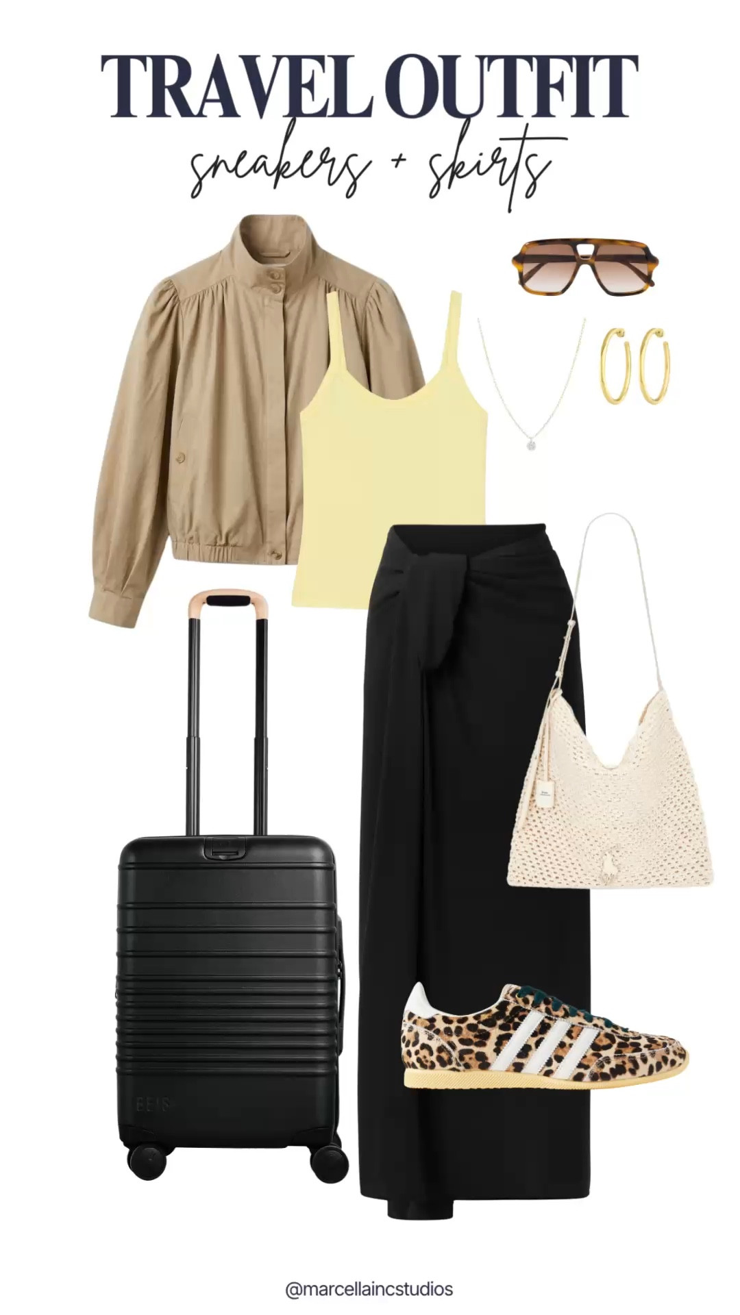 Comfortable, chic sneaker travel outfit-mix and match these core styles with other items in your carry-on and have multiple easy to wear outfits. #traveloutfit #airportformula #airportoutfit #ltkstyletip

#LTKOver40 #LTKootd #LTKTravel