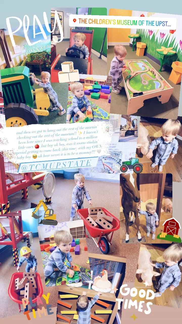 and then we got to hang out the rest of the mornin’ checking out the rest of the museum!! ✨ I haven’t been here since I was teaching school to a million little ones 🍎, but boy oh boy, was it soooo stinkin’ special getting to come back (this time) with my OWN baby boy 🥹 oh how sweet it is to be a mommy!!! 🤍

#LTKfamily #LTKbaby #LTKSeasonal