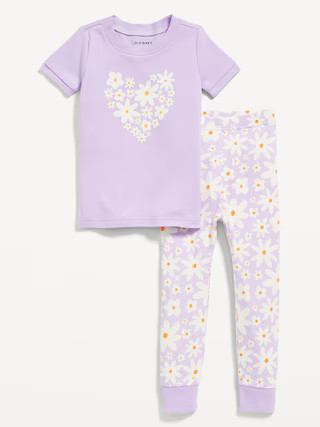 Unisex Snug-Fit Printed Pajama Set for Toddler & Baby | Old Navy (US)
