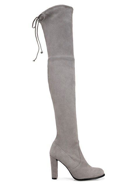 Stuart Weitzman Highland Over-The-Knee Suede Boots | Saks Fifth Avenue