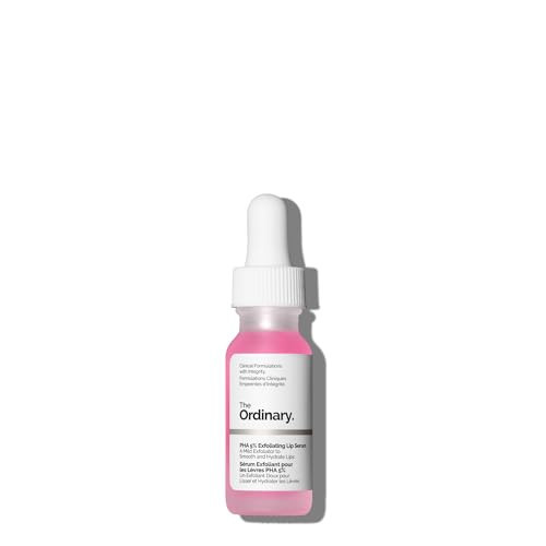 The Ordinary PHA 5% Exfoliating Lip Serum, Hydrating Overnight Lip Exfoliator Treatment, 0.5 Fl Oz | Amazon (US)