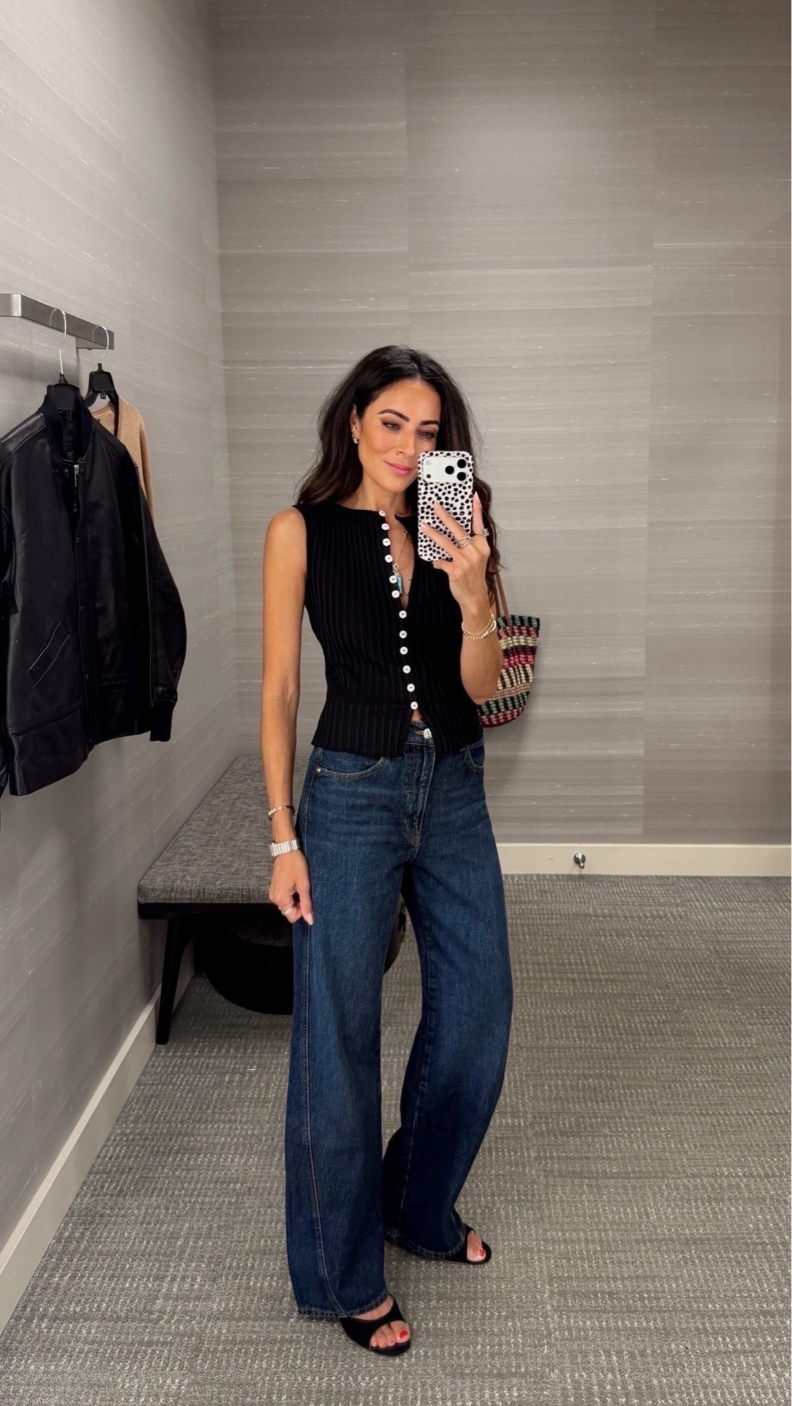 Love these! High rise, also crazy flattering and super clean wash! I sized down, runs big 24
Top XS




Sale, Nsale, denim

#LTKOver40 #LTKSaleAlert