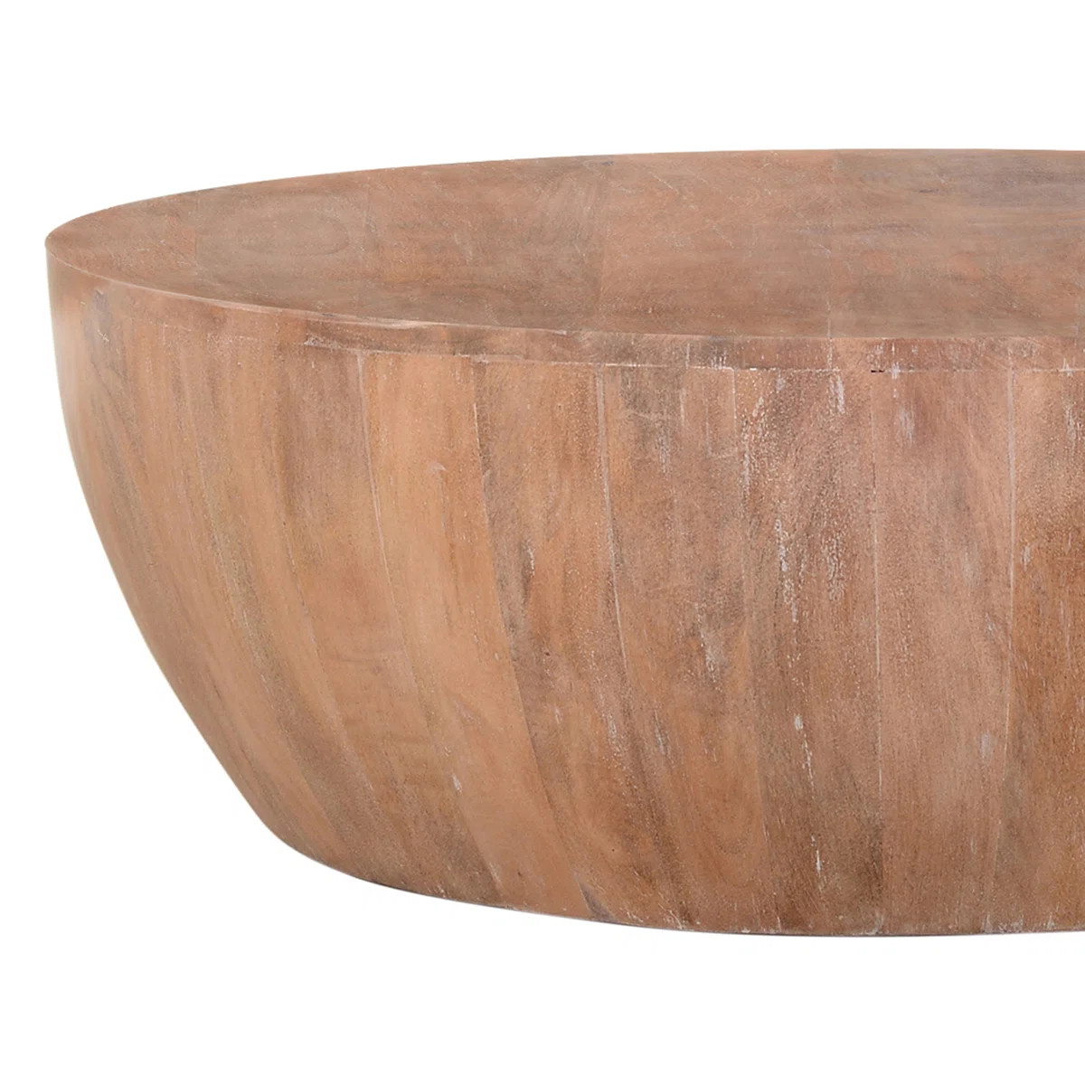 Teasdale Solid Wood Single Drum Coffee Table | Wayfair North America