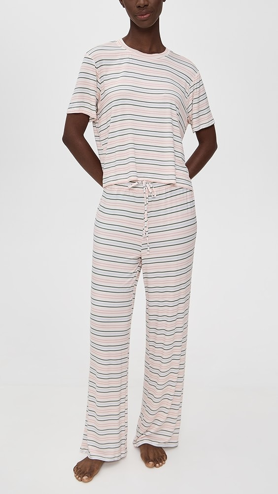 All American Tee and Pants Pajama Set | Shopbop