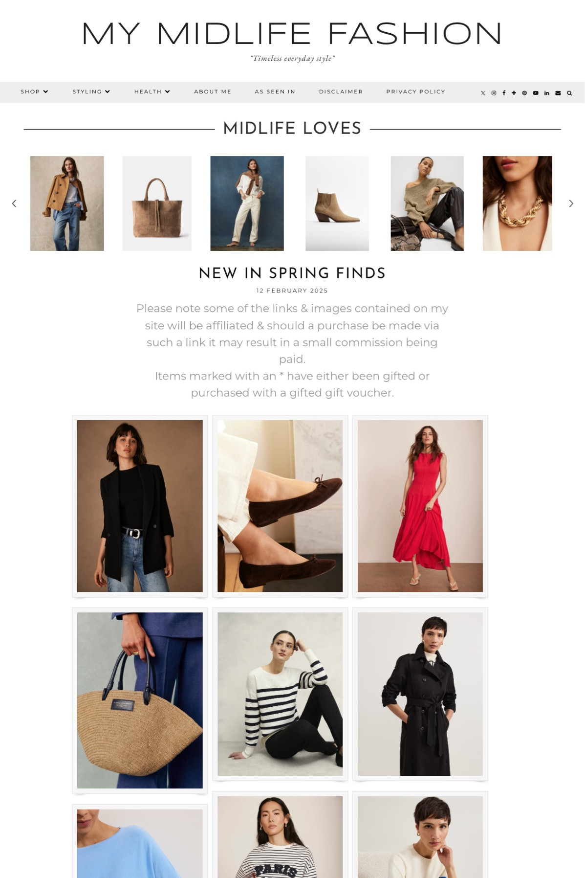 New in spring finds https://www.mymidlifefashion.com/2025/02/new-in-spring-finds.html
#fashion #style #mymidlifefashion #over50fashion #over50 #midlife #highstreetfashion #SpringStyle #SpringFashion #TimelessStyle  #effortlessstyle #styleblogger #fashionblogger 

#LTKover50style #LTKuk #LTKeurope