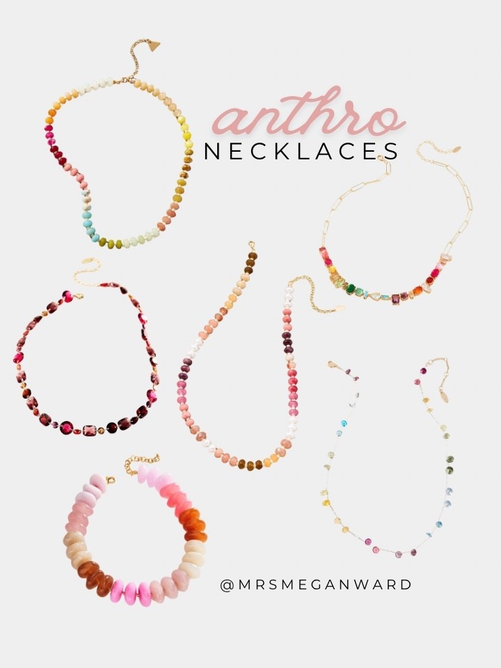 Colorful necklaces under $75 from anthropology 🩷🧡💙

Love the pretty stone and crystal options for a fun pop of color!

Note: I also included the links to my two other most worn necklaces! One is a mini diamond necklace from Etsy. Mine is the 16 inch yellow gold chain with 0.1 carat diamond  

#LTKTravel #LTKSaleAlert