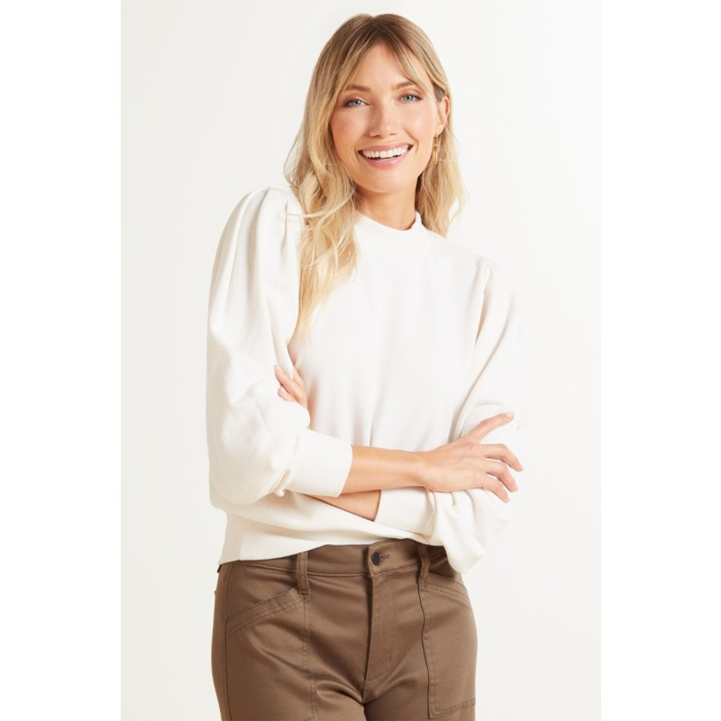 MICHAEL STARS Kehlani Puff Sweatshirt | EVEREVE | Evereve