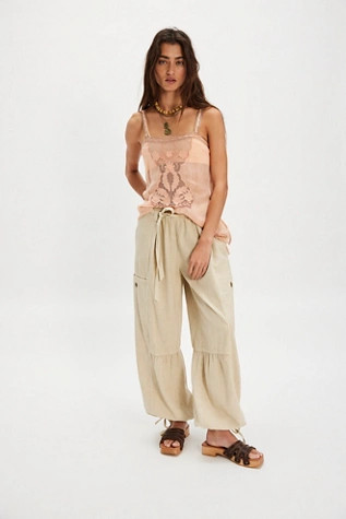 Costa Linen Solid Pants | Free People (Global - UK&FR Excluded)