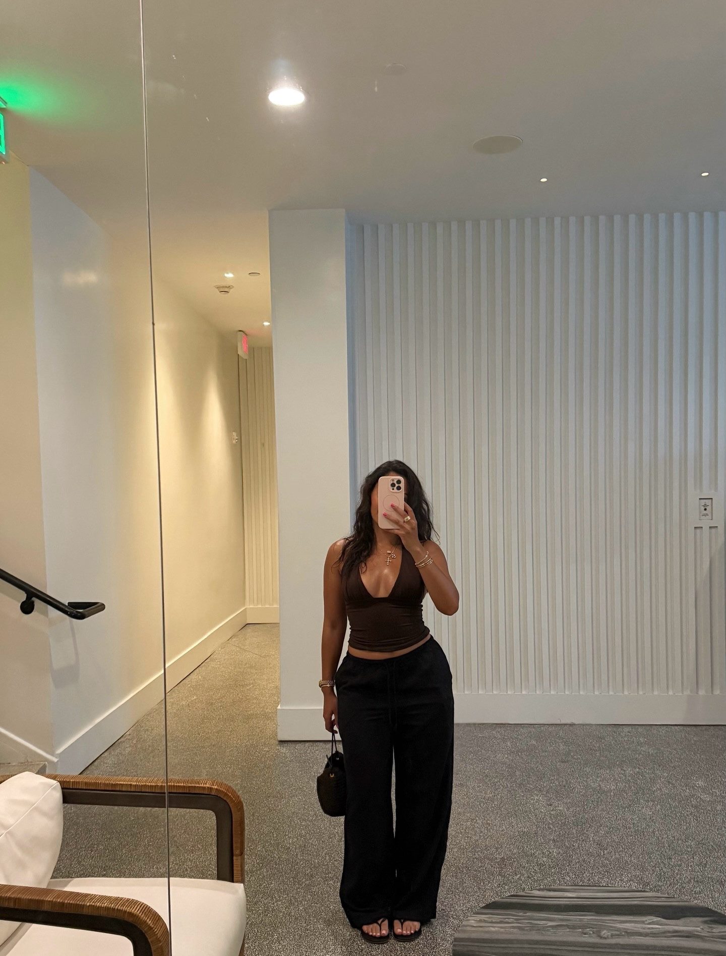 Casual outfit in Miami! Wearing a size small in the top and medium in the pants.

#miami #southbeach 

#LTKootd
