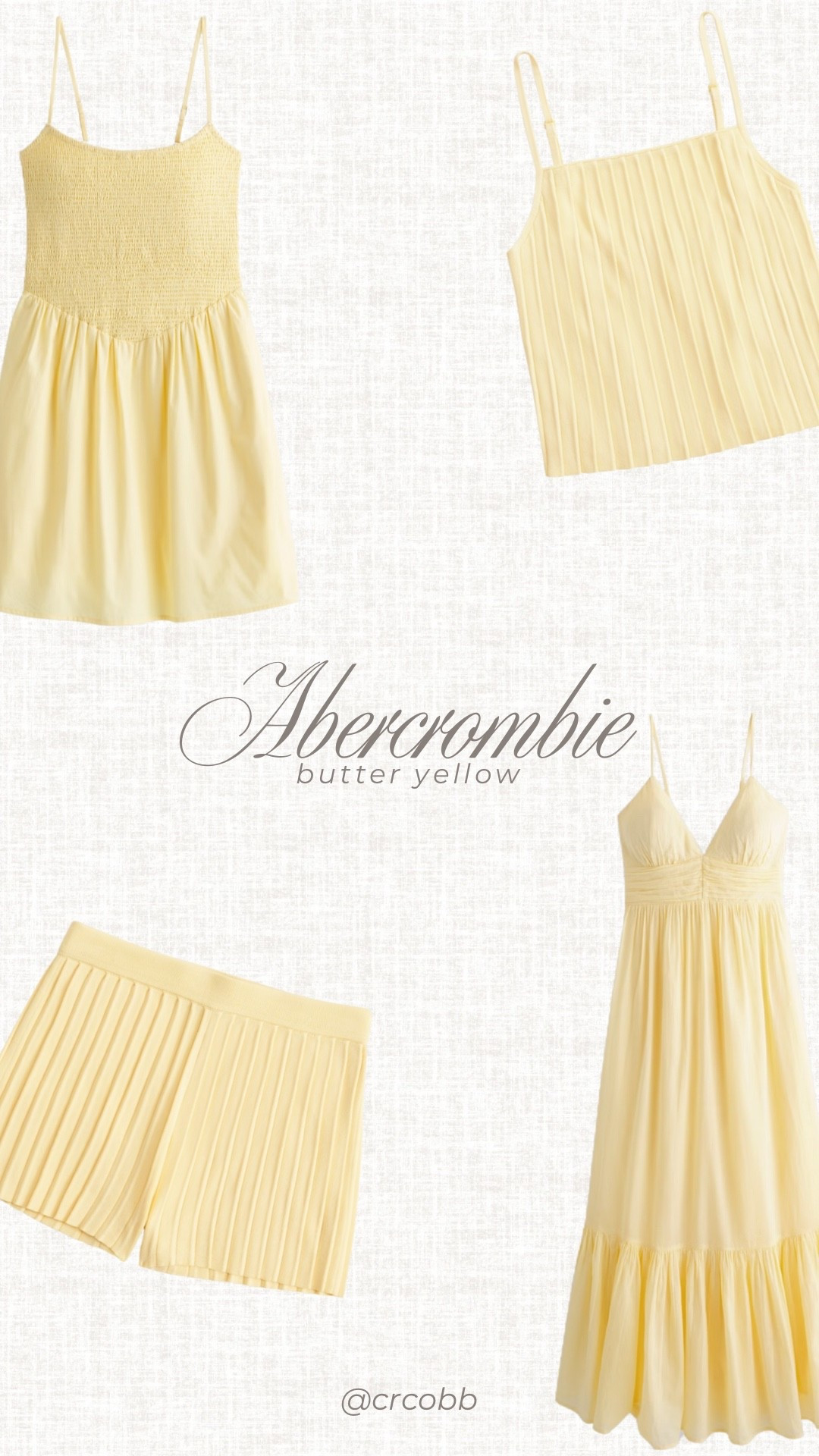 butter yellow is so IN! up to 50% off dresses at Abercrombie ends today💛

#LTKBeauty #LTKStyleTip #LTKSummerEdit