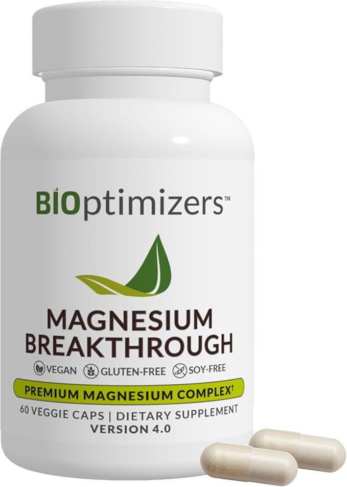 BIOptimizers Magnesium Breakthrough Complex Supplement with 7 Forms of Mg: Glycinate, Malate, Cit... | Amazon (US)