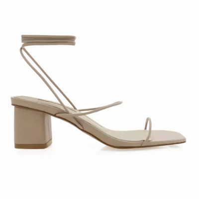 Women's Tie Ankle Strap Block Heel Sandal - BiLLiNi 9 | Target