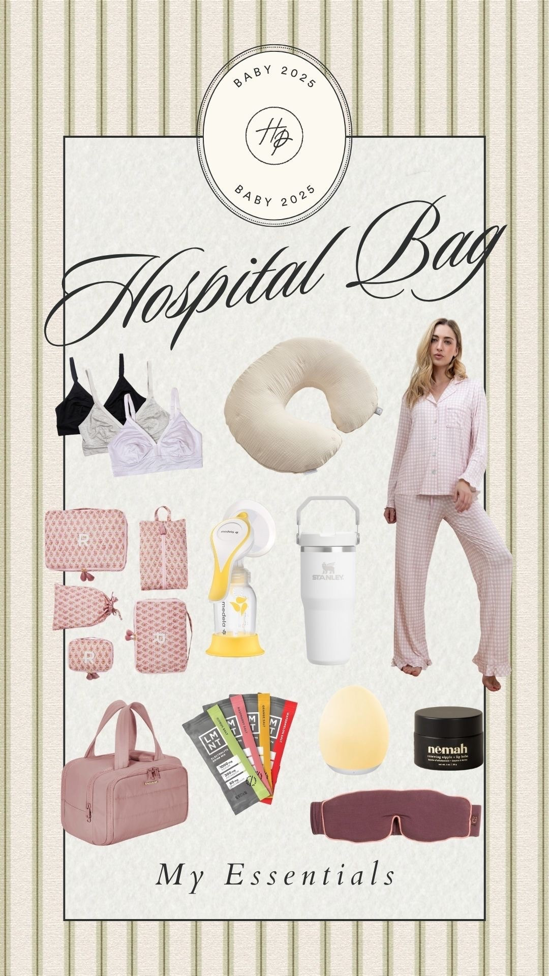 What I added into my hospital bag & my postpartum essentials! These items have been so helpful going through postpartum!

#LTKBaby #LTKBump