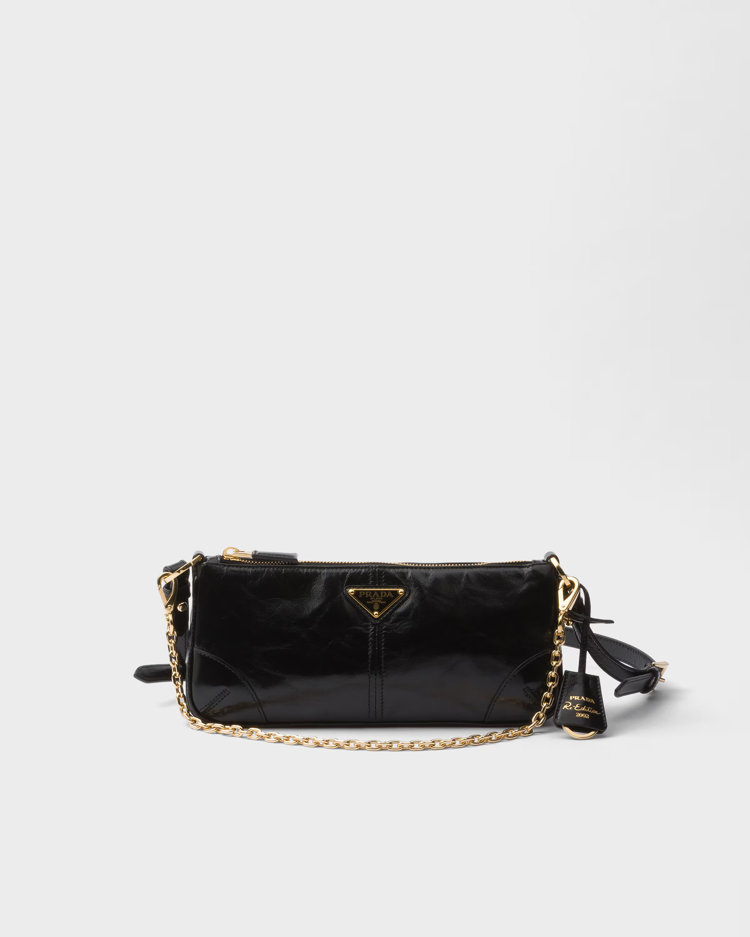 Prada Re-Edition 2002 medium leather shoulder bag | Prada US