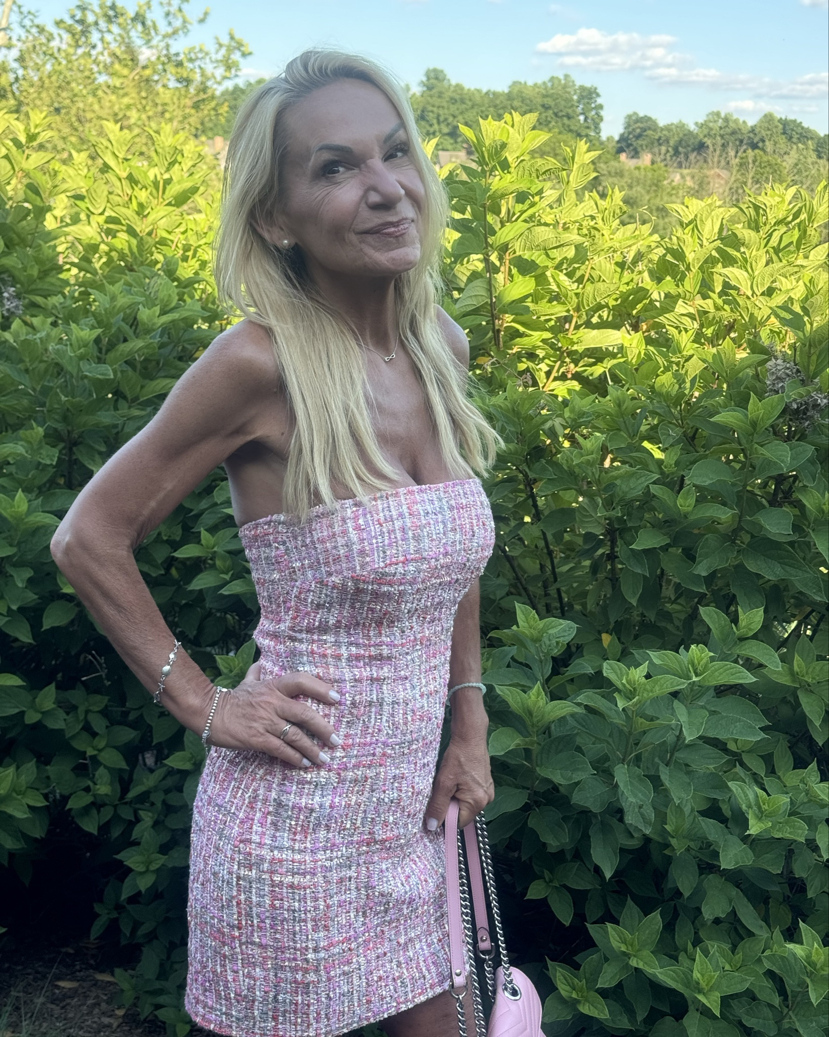 Completely available for this dress! 

Perfect wedding guest dress (I’ll share more pics of this glorious evening) or any special event. 

My bag is still available just not in this color. 

xoxo
Elizabeth 



#LTKStyleTip #LTKWedding #LTKParties