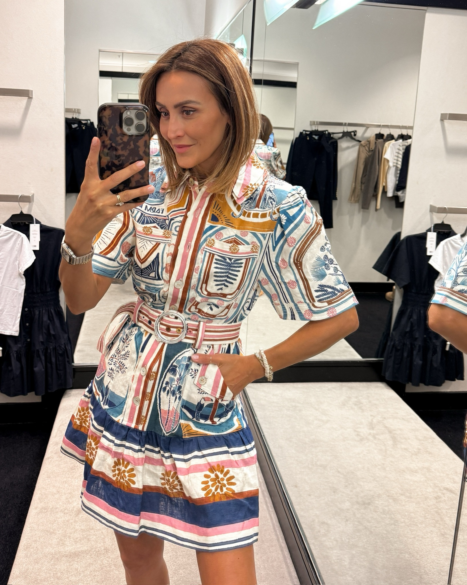 Obsessed with this dress! The colors are perfect going into spring! Wish I had this one with me in Brazil!

#LTKStyleTip #LTKTravel #LTKSeasonal