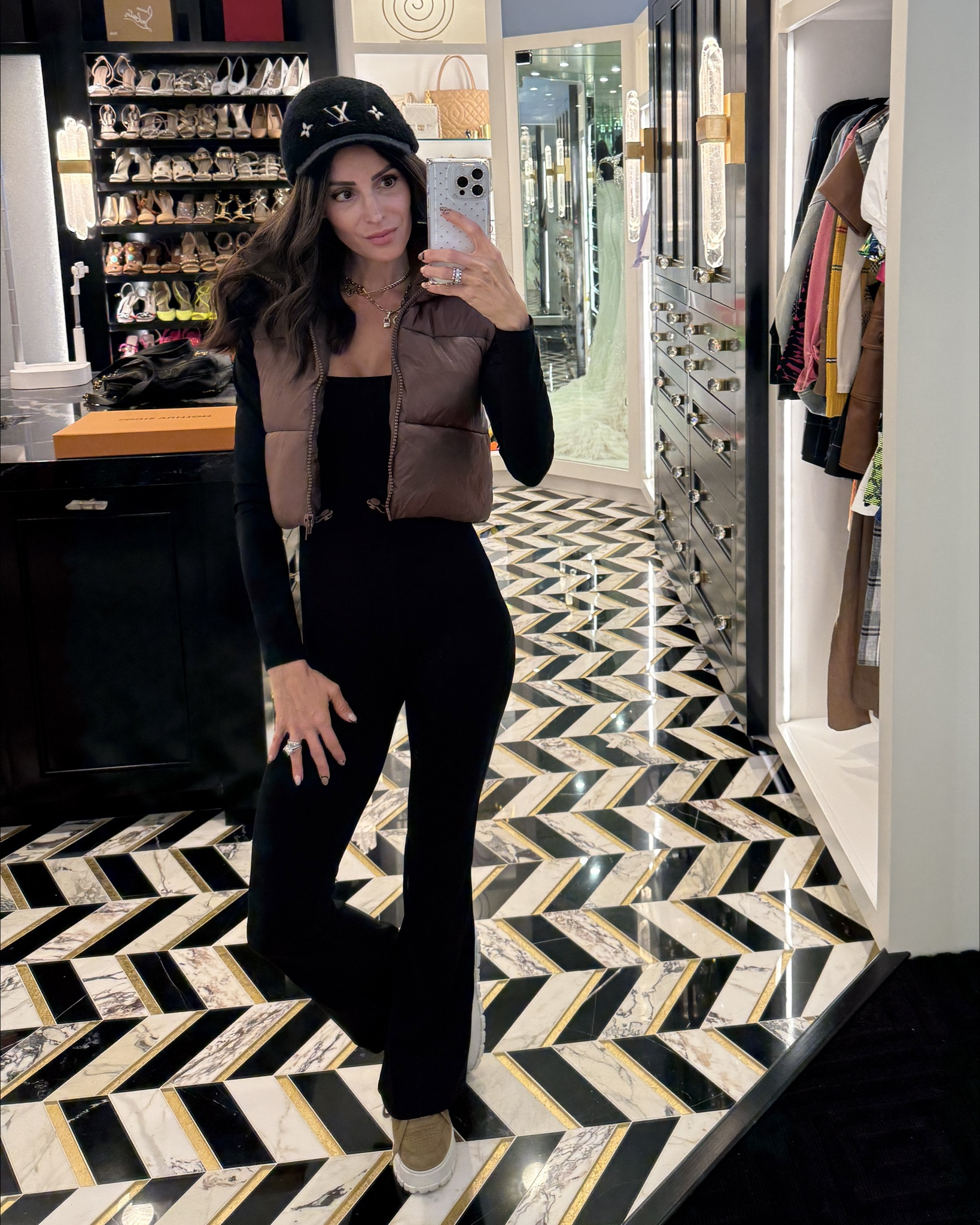 Travel, running errands, school pick up this look is chic and put together and ever better is the price of this jumpsuit and vest 👏 

#LTKSeasonal #LTKTravel #LTKFindsUnder50