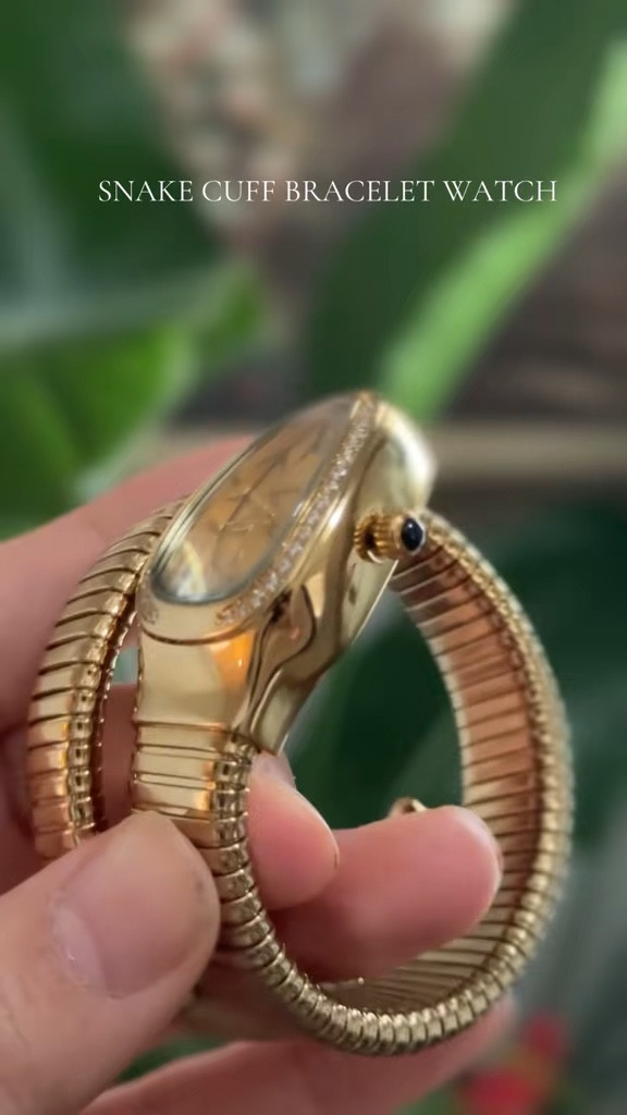 Snake Cuff Watch for 

#LTKStyleTip #LTKMostLoved #LTKFindsUnder50