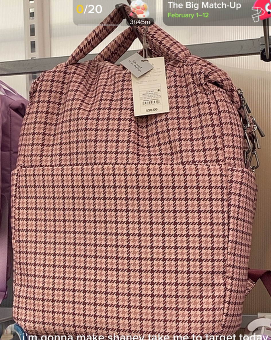 Multicolored Square Nylon Backpack

#LTKtravel #LTKitbag #LTKunder50