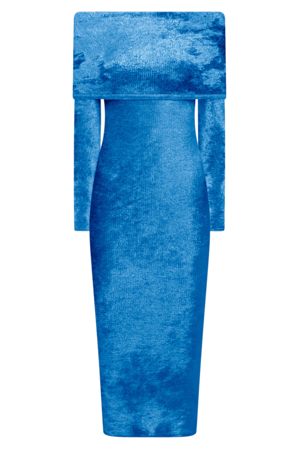 ALAIA OFF SHOULDER DRESS AZUR NEW SEASON PARLOUR X ONLINE SYDNEY | ParlourX (Global)