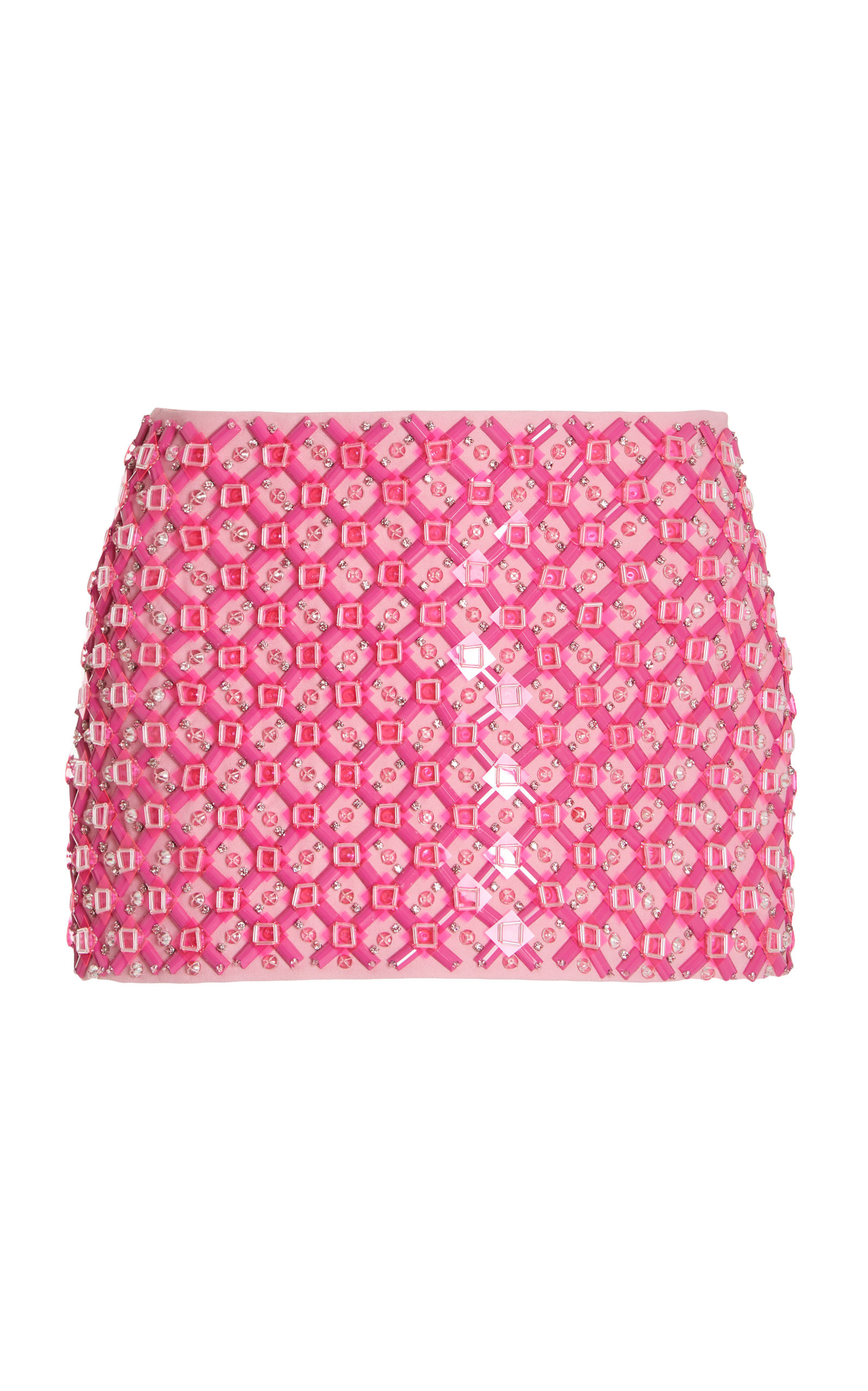 Miu Miu Crystal and Sequin-Embellished Cady Mini Skirt - Moda Operandi | Moda Operandi (Global)