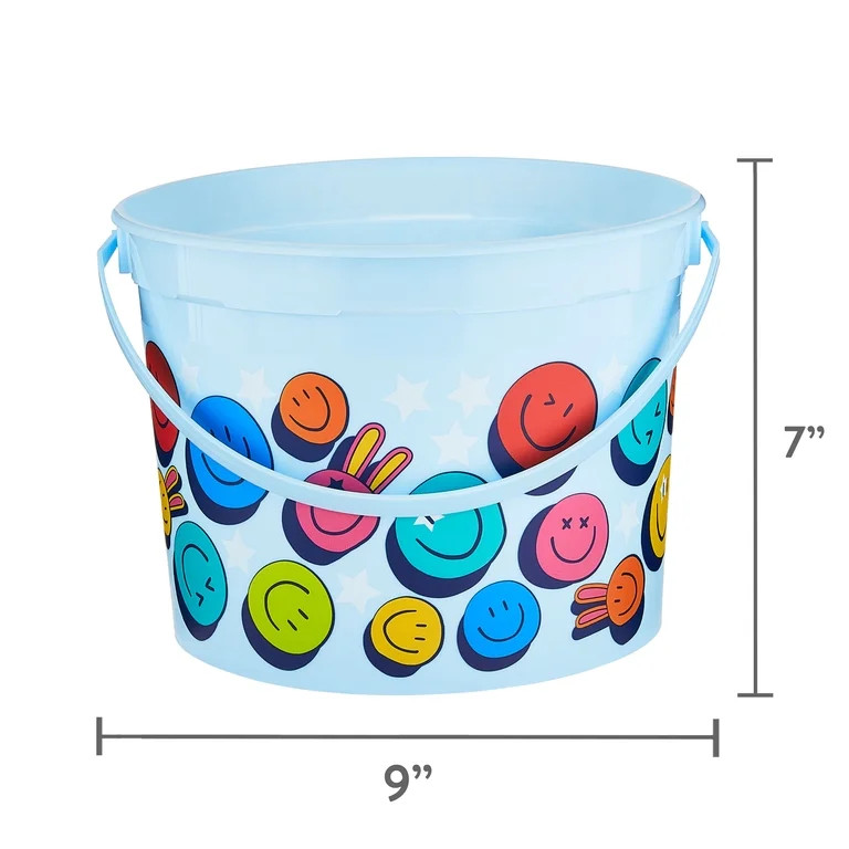 Pink & Red 5-Quart Plastic Easter Bucket, Strawberries, by Way To Celebrate | Walmart (US)