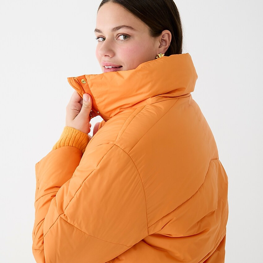 Limited-edition cropped puffer jacket | J. Crew US