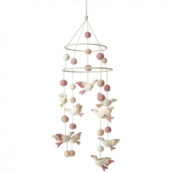 Pehr Birds of a Feather 2 Tier Mobile | The Tot