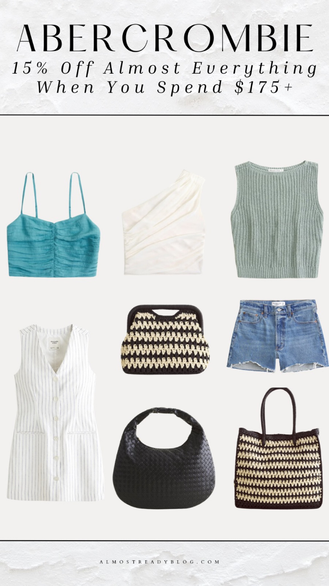 Abercrombie Get 15% Off Almost Everything When You Spend $175+ | Free Shipping On Orders Over $99

#LTKFindsUnder100 #LTKSaleAlert #LTKFindsUnder50