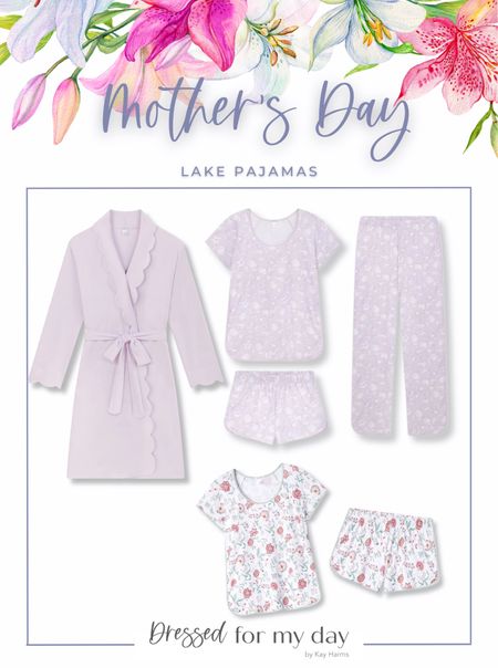 Gift your mother a pair of LAKE pajamas for Mother's Day.💐✨ 

#LTKGiftGuide #LTKSeasonal #LTKU