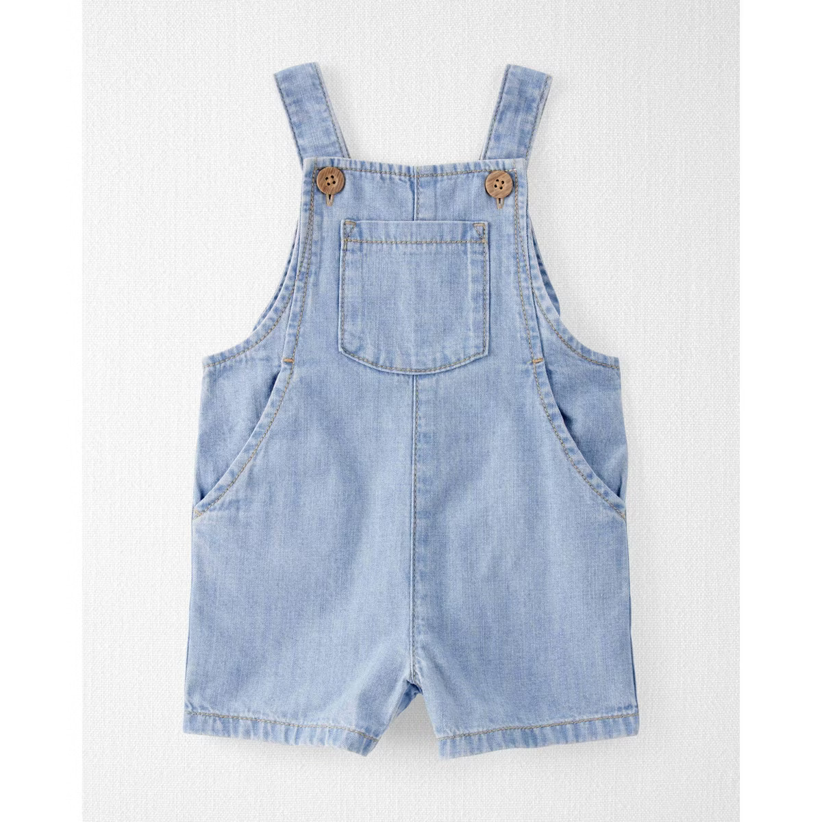 Little Planet by Carter's Organic Baby Chambray Shortalls | Target