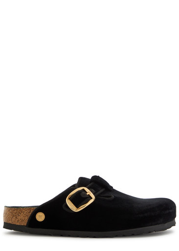 Boston velvet sliders | Harvey Nichols