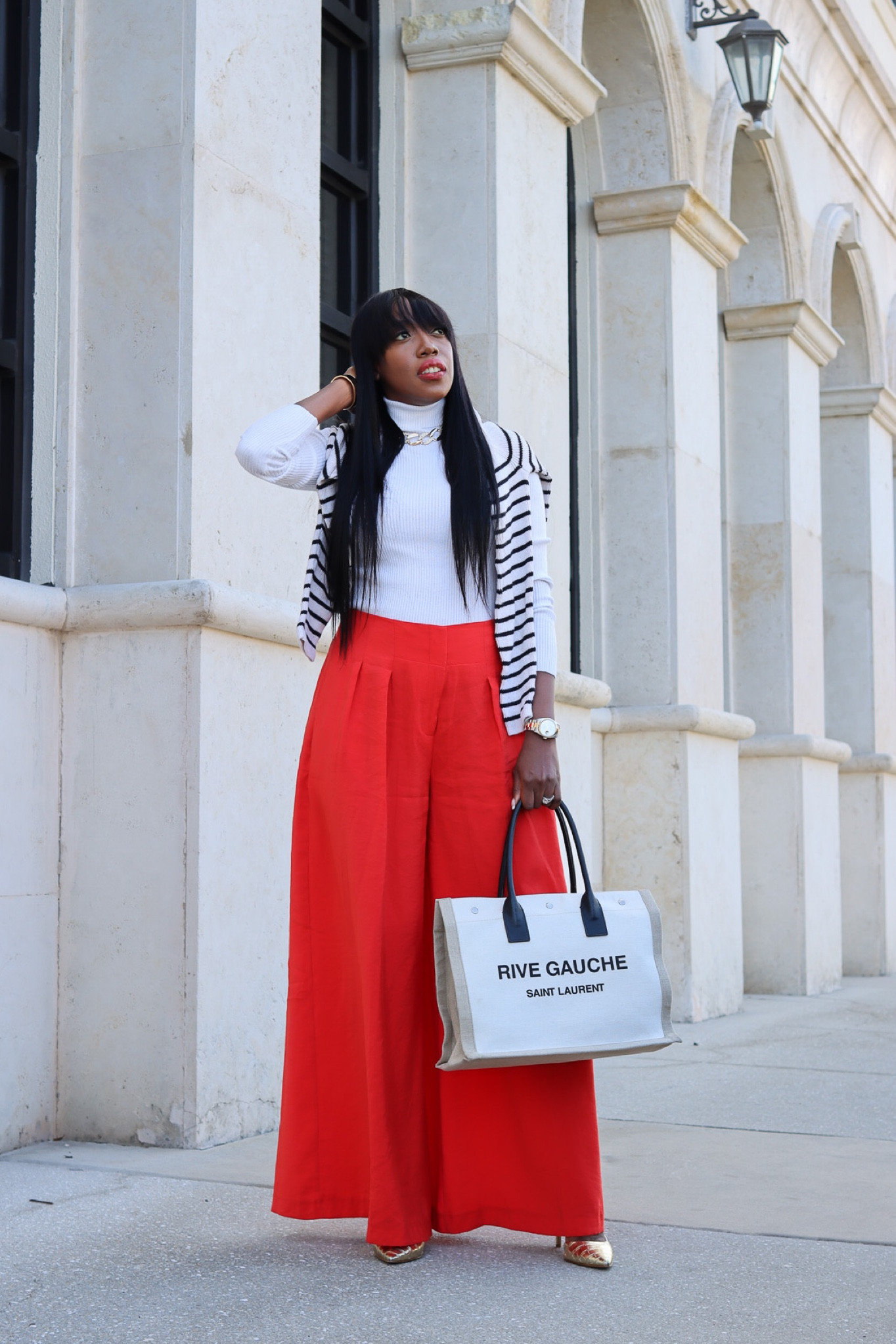 Street Style Fashion 
Bought these wide leg pants in multiple colors. I absolutely love them. True to size. Wearing a size 6. 

Holiday Party, Holiday Outfits, Christmas Party, Christmas Outfits, 



#LTKSeasonal #LTKHoliday #LTKstyletip