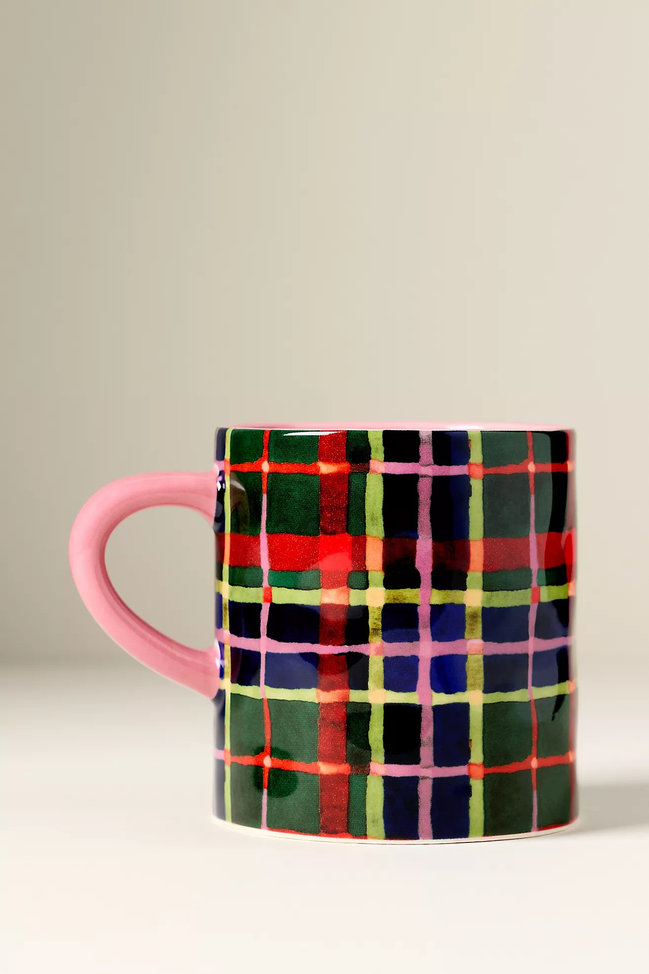 Tartan Stoneware Mug | Anthropologie (US)