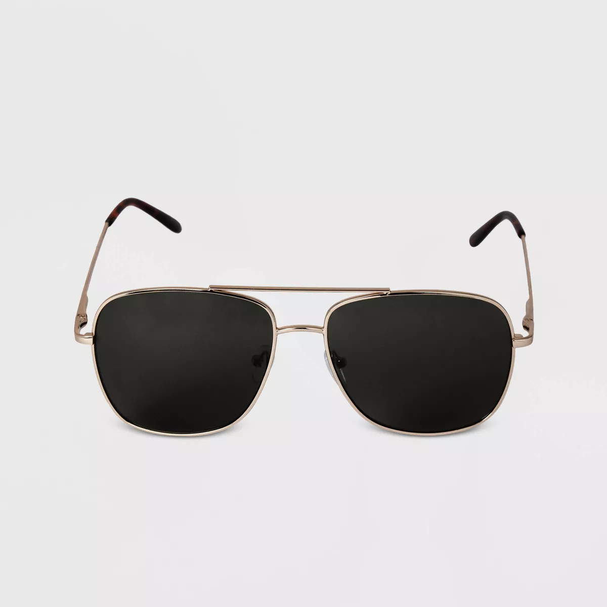 Men's Aviator Metal Sunglasses - Goodfellow & Co™ Gold | Target