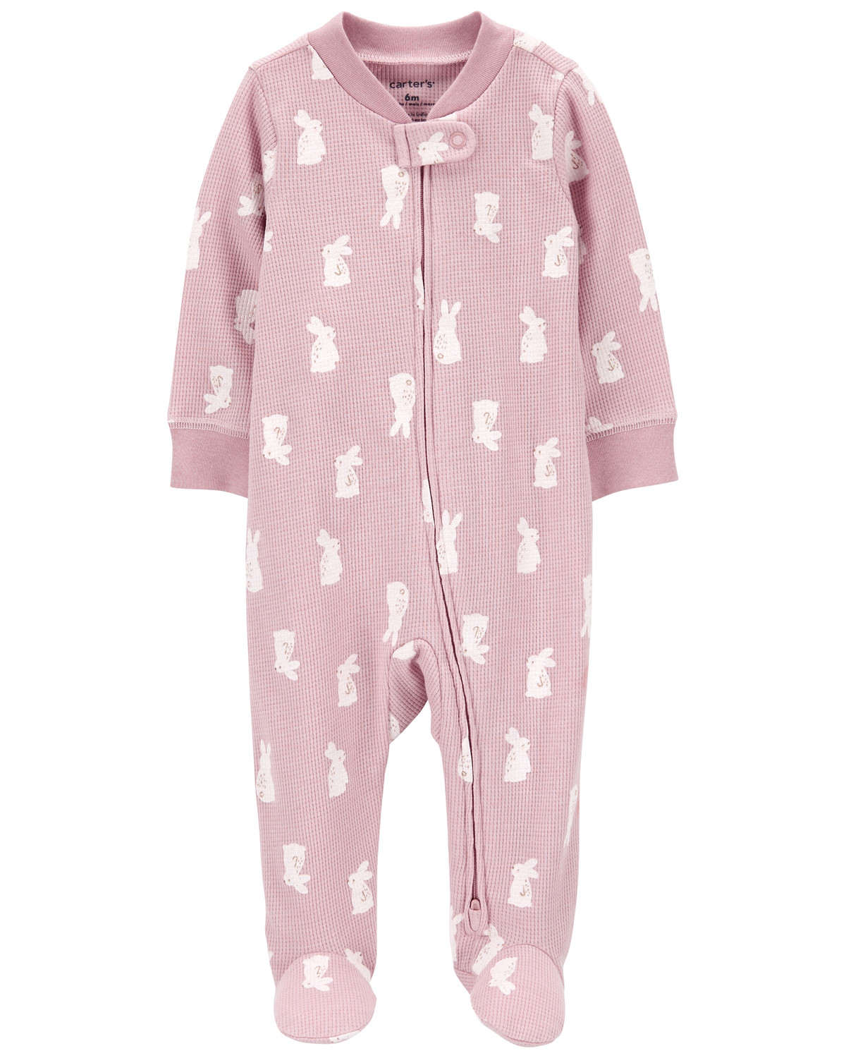 Baby Bunny 2-Way Zip Thermal Sleep & Play Pajamas - Carter's | Carter's | Carter's Inc