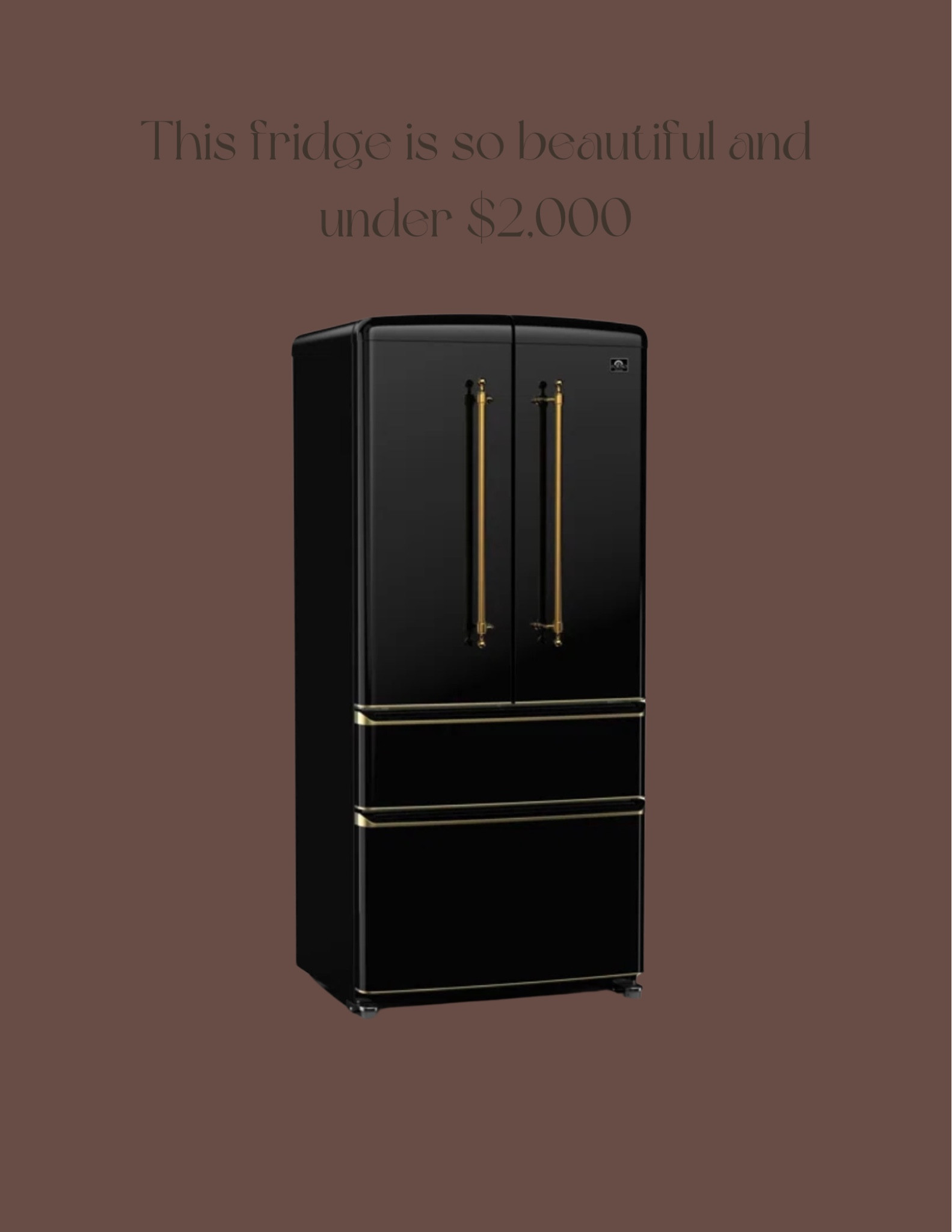 The most beautiful fridge is on sale almost half off! Under $2,000  

#LTKItBag #LTKSaleAlert #LTKHome