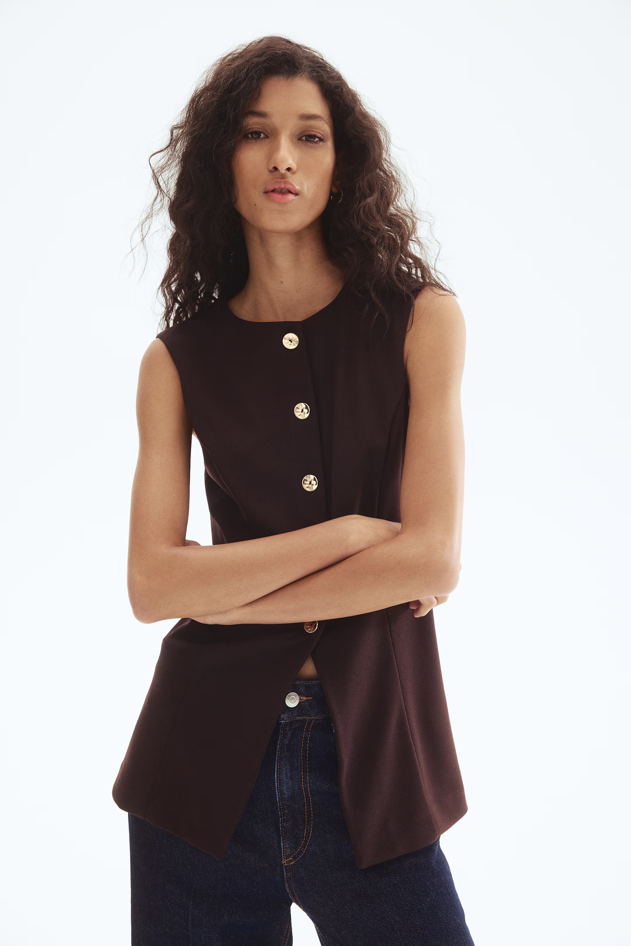 Ponte di Roma waistcoat | H&M (UK, MY, IN, SG, PH, TW, HK)