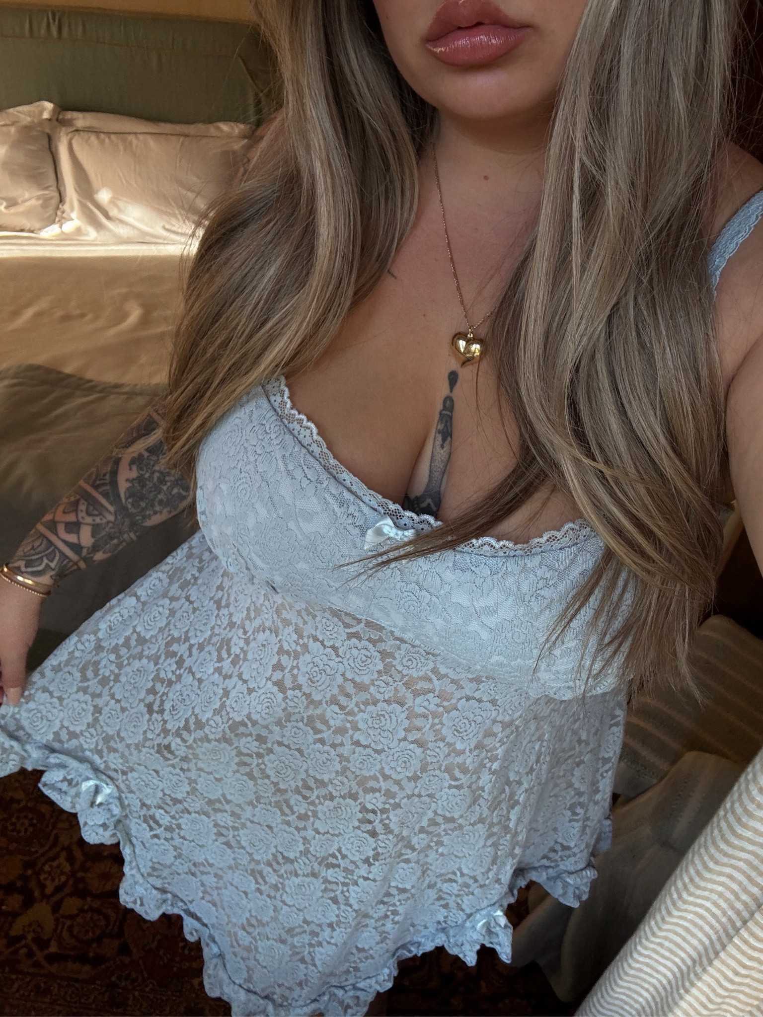 little lace dress 🧚‍♂️🩵  