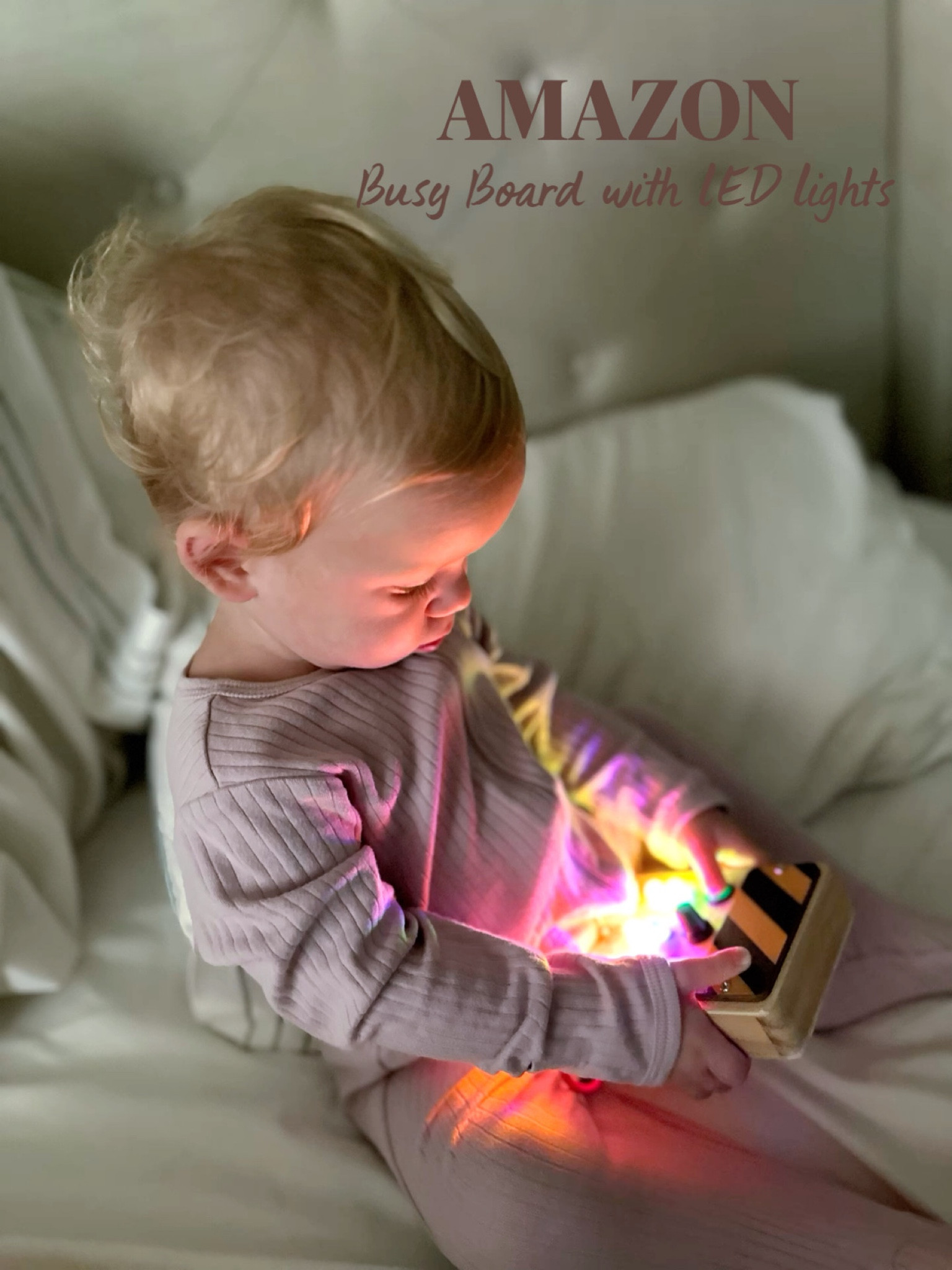AMAZON Busy Board with LED Lights. The perfect Montessori toy for every age 

#LTKGiftGuide #LTKkids #LTKbaby