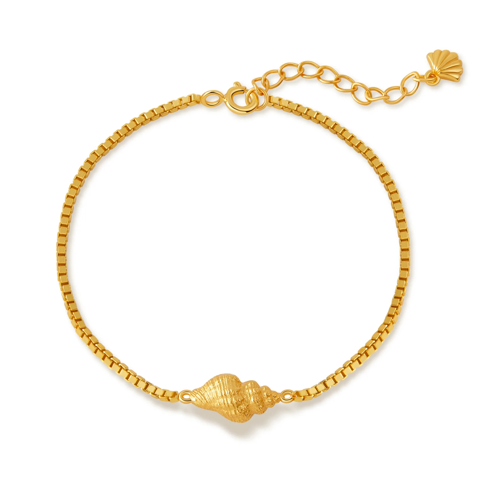 「Golden Conch」Bracelet | Suihe Jewelry