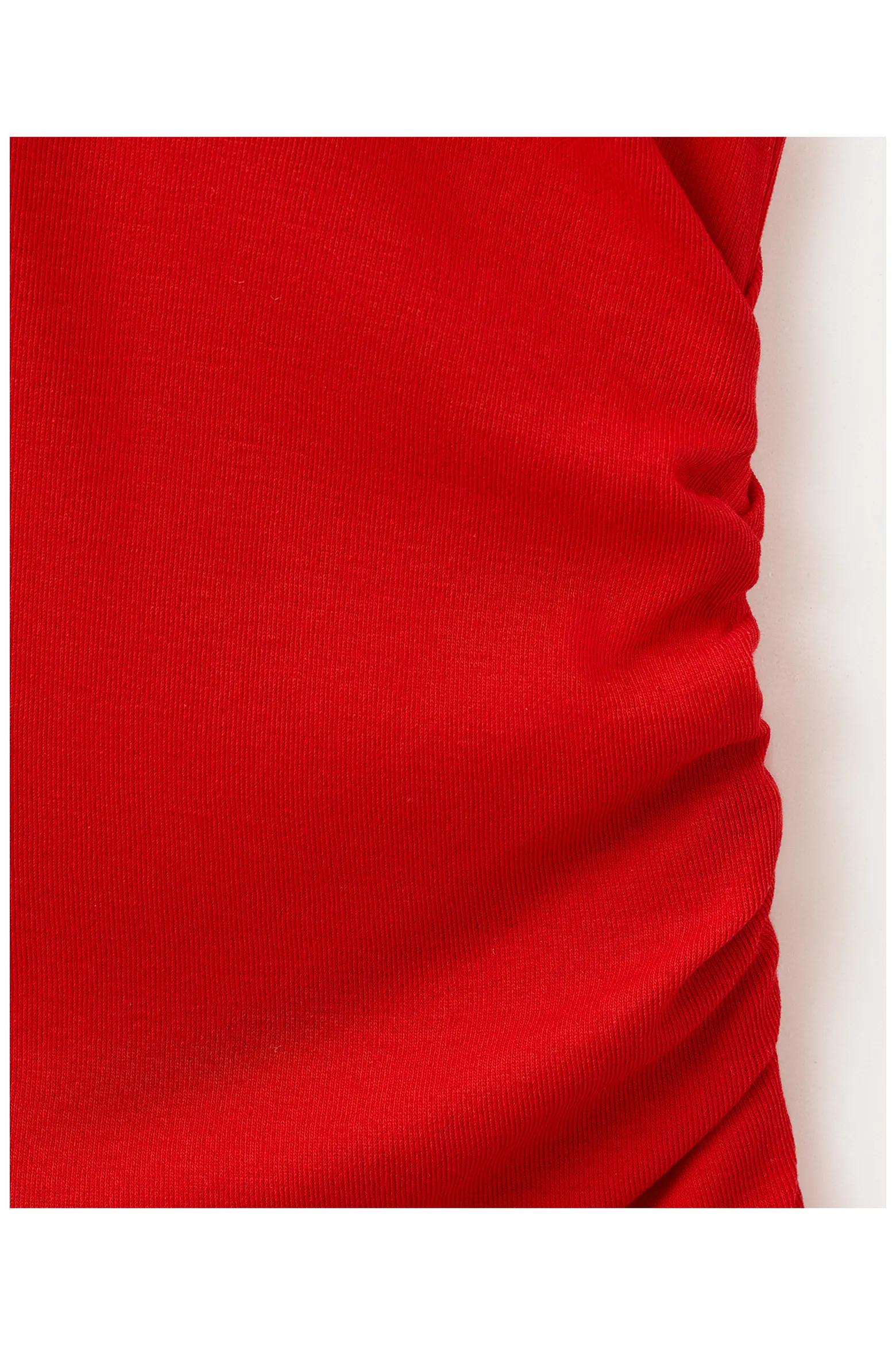 Starring Hailey Bieber Ruched Cotton Top (Women) | Nordstrom | Nordstrom