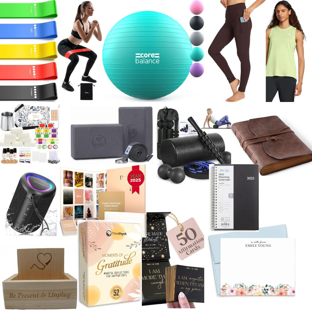 Items to help you recharge for 2025 

 #LTKHome #LTKFindsUnder100 #LTKFamily