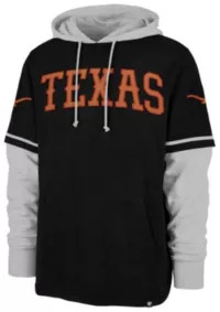 '47 Adult Texas Longhorns Black Trifecta Hoodie | DICK'S Sporting Goods