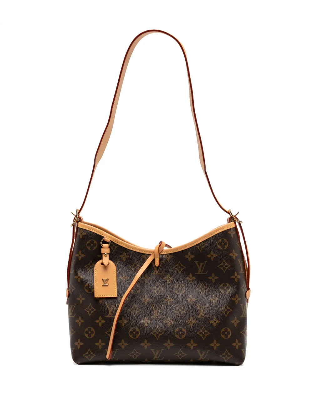 Louis Vuitton Pre-Owned CarryAll PM | Brown | FARFETCH | Farfetch Global