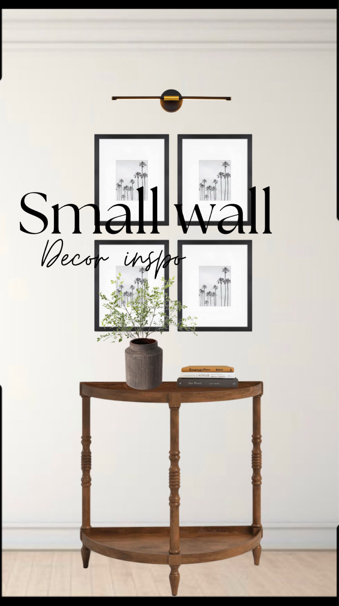 Personally, I think smaller walls are easier to decorate than bigger walls. my sister needs some help decorating a small space at her house so I put this together for her ♥️


#LTKHome #LTKSaleAlert #LTKWatchNow