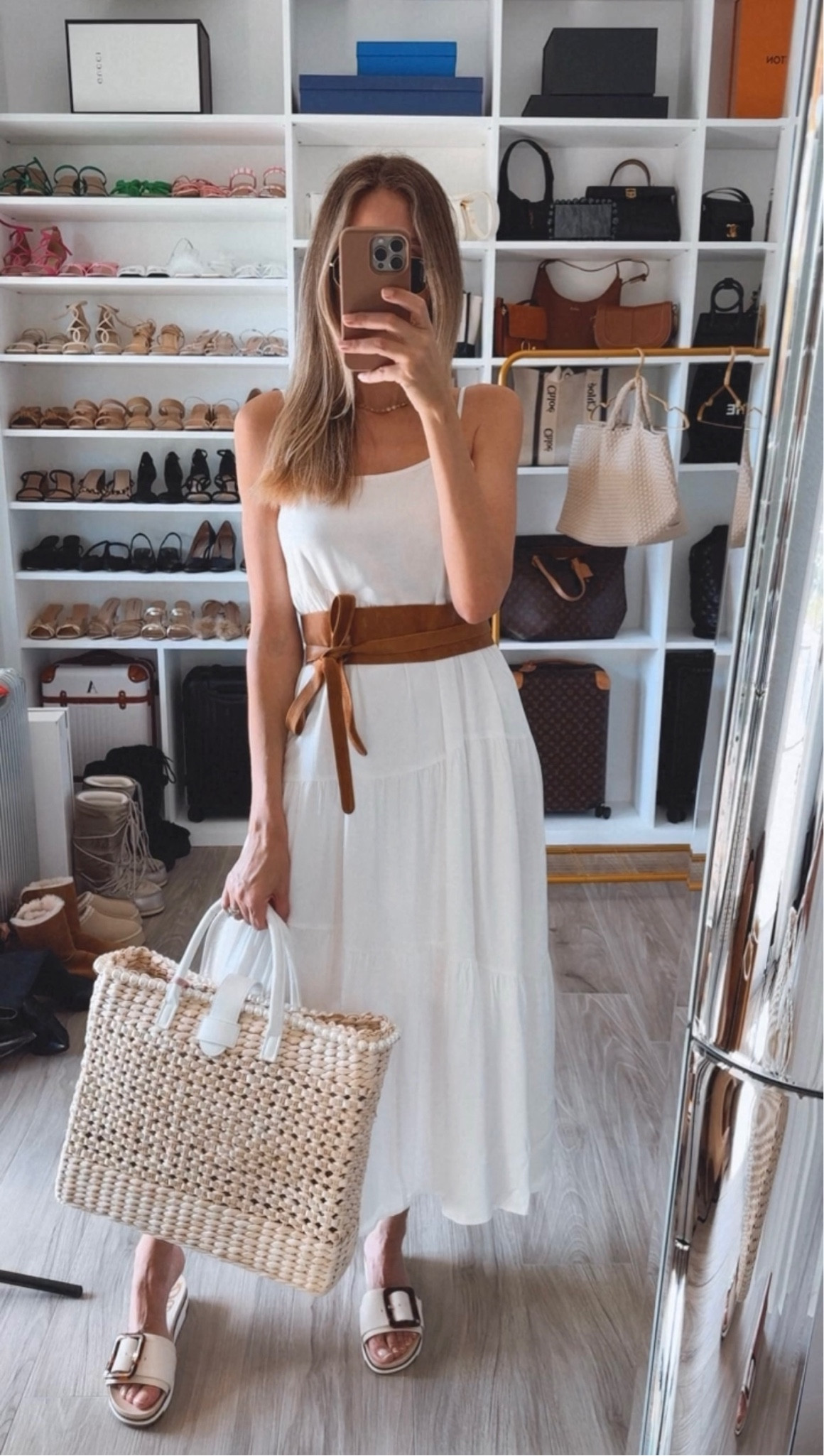 White vacation outfit that I love! Elegant and stylish. Fits true to size and I’m wearing size small 

#LTKU #LTKSeasonal #LTKStyleTip