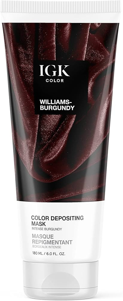 IGK COLOR DEPOSITING MASK | Conditioning + Hydrate + Shine | Vegan + Cruelty Free | | Amazon (US)