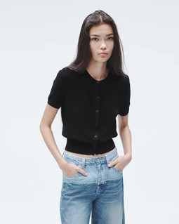 Dina Cotton Cardigan | rag & bone