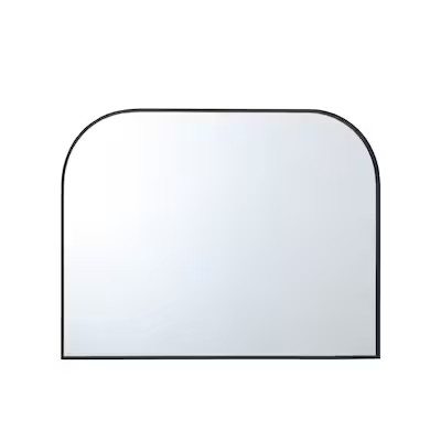 Origin 21 40-in W x 30.0-in H Rectangle Black Framed Wall Mirror | Lowe's